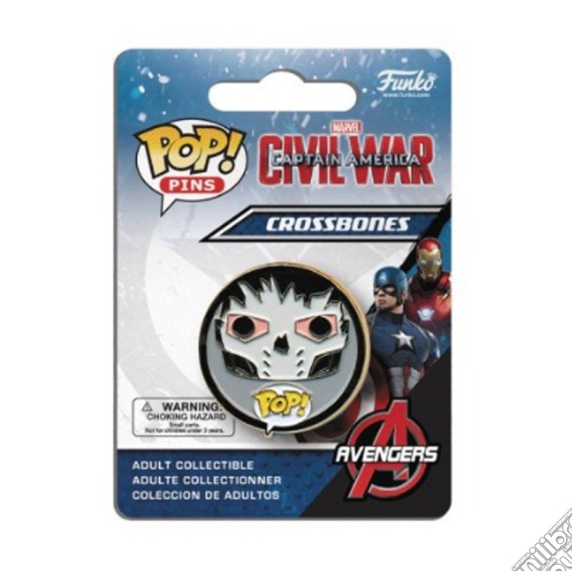 Funko - Pop! Pins - Marvel - Captain America Cw - Crossbones gioco