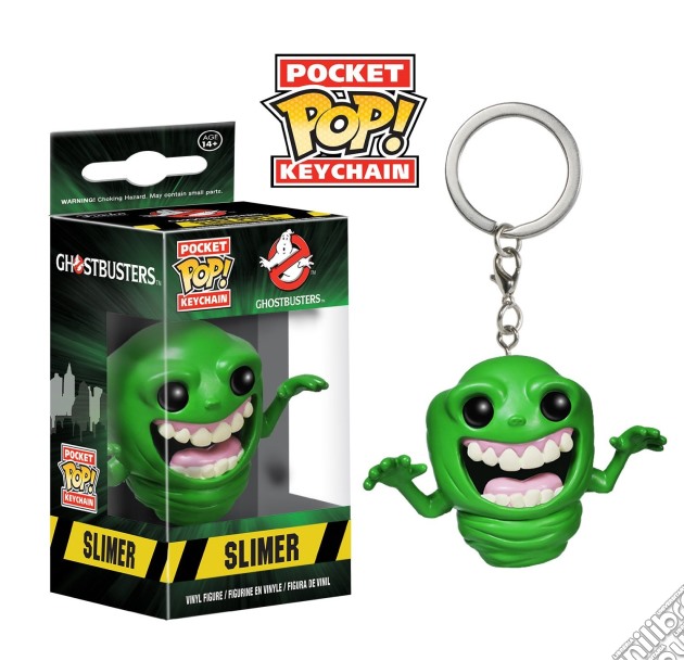 Funko - Pocket Pop! Keychain - Ghostbusters - Slimer (Portachiavi) gioco
