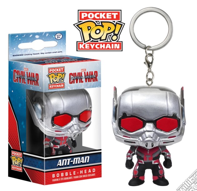 Funko Pocket Pop! Keychain: - Captain America 3 - Ant Man (vfig) gioco