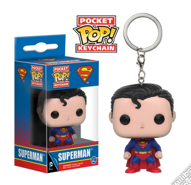 Dc Comics: Funko Pop! Pocket Pop! - Superman (Portachiavi) gioco