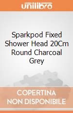 Sparkpod Fixed Shower Head 20Cm Round Charcoal Grey giochi