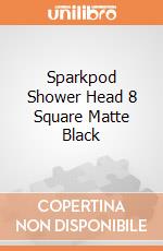 Sparkpod Shower Head 8 Square Matte Black giochi
