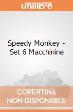 Speedy Monkey - Set 6 Macchinine giochi