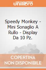 Speedy Monkey - Mini Sonaglio A Rullo - Display Da 10 Pz. giochi