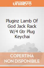 Pluginz Lamb Of God Jack Rack W/4 Gtr Plug Keychai giochi