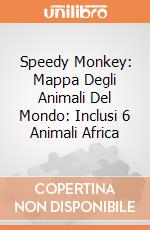 Speedy Monkey: Mappa Degli Animali Del Mondo: Inclusi 6 Animali Africa giochi