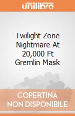 Twilight Zone Nightmare At 20,000 Ft Gremlin Mask gioco di Trick Or Treat
