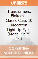Transformers: Blokees - Classic Class 10 - Megatron - Light-Up Eyes (Model Kit 75 Pz.) giochi