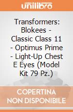 Transformers: Blokees - Classic Class 11 - Optimus Prime - Light-Up Chest E Eyes (Model Kit 79 Pz.) giochi