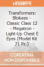 Transformers: Blokees - Classic Class 12 - Megatron - Light-Up Chest E Eyes (Model Kit 71 Pz.) giochi