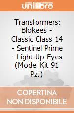 Transformers: Blokees - Classic Class 14 - Sentinel Prime - Light-Up Eyes (Model Kit 91 Pz.) giochi