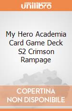 My Hero Academia Card Game Deck S2 Crimson Rampage gioco