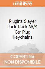 Pluginz Slayer Jack Rack W/4 Gtr Plug Keychains giochi
