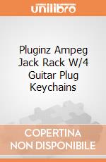 Pluginz Ampeg Jack Rack W/4 Guitar Plug Keychains giochi