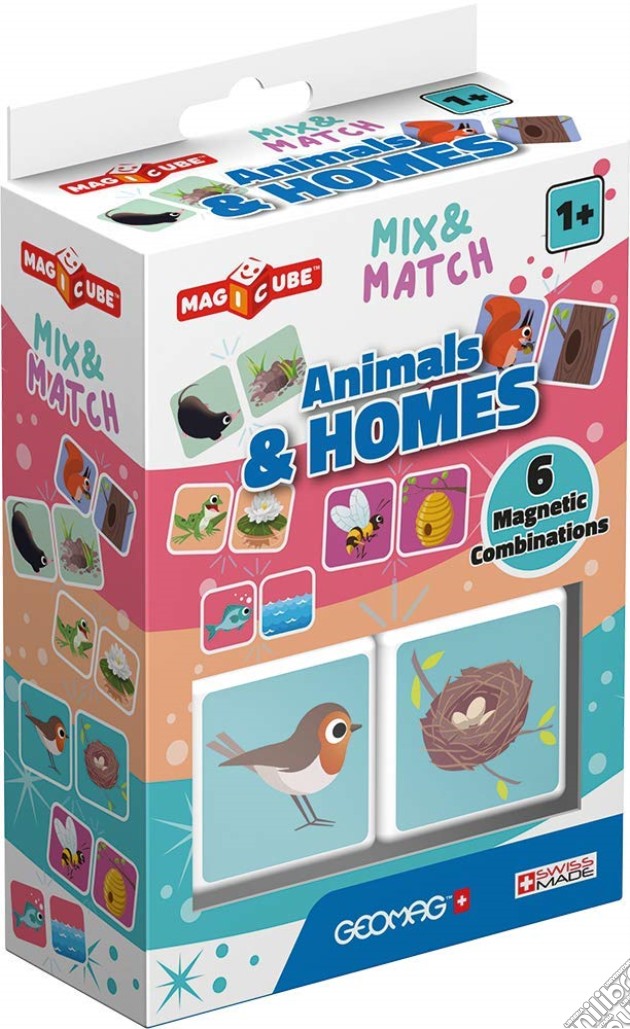 Geomag: Magicube - Mix & Match Animals & Homes gioco