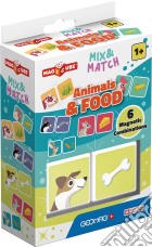 Geomag 117 - Magicube Mix & Match Animals & Food gioco