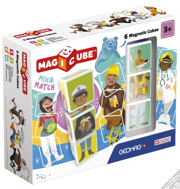 Geomag: Magicube - Mix & Match 6 Cubes gioco di Geomag