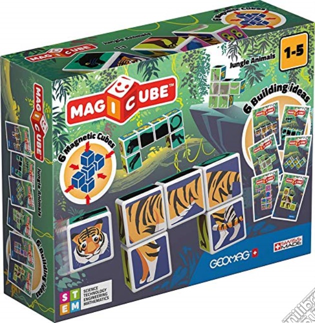 Geomag: Magicube - Jungle Animals gioco
