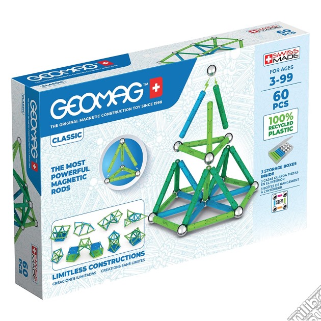 Geomag: Classic Green Line 60 Pz gioco