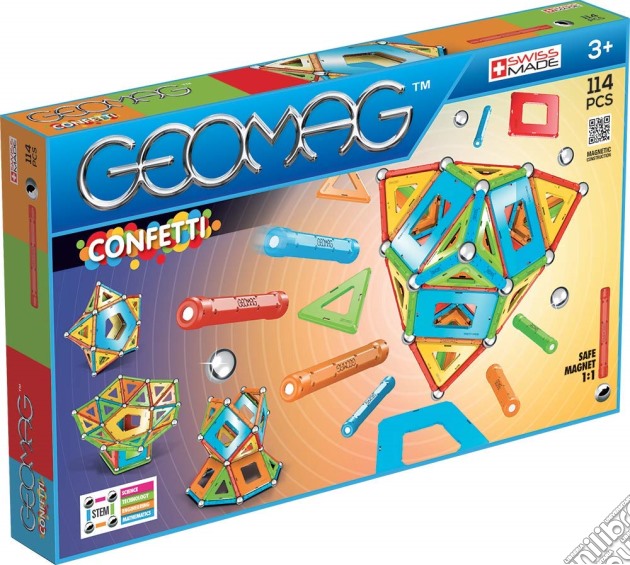 Geomag 357 - Confetti 114 gioco