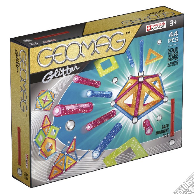 Geomag 532 - Glitter 44 Pz gioco di Geomag