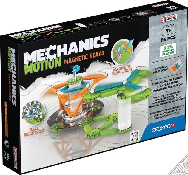 Geomag: Mechanics Motion Re 2Magnetic Gears 96 Pz gioco