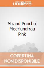 Strand-Poncho Meerjungfrau Pink gioco