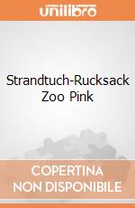 Strandtuch-Rucksack Zoo Pink gioco