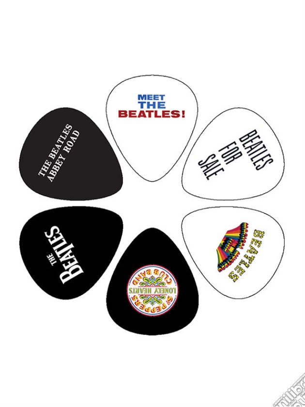 Beatles - Albums 6 Pack (6 Guitar Pick Set) gioco di CID