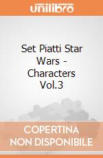 Set Piatti Star Wars - Characters Vol.3 gioco di GAF