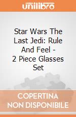 Star Wars The Last Jedi: Rule And Feel - 2 Piece Glasses Set gioco di Funko
