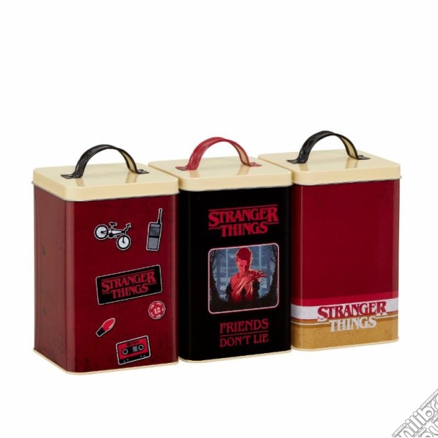 Stranger Things: Retro Logo Kitchen Storage Set gioco