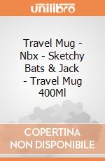 Travel Mug - Nbx - Sketchy Bats & Jack - Travel Mug 400Ml gioco