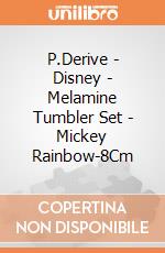 P.Derive - Disney - Melamine Tumbler Set - Mickey Rainbow-8Cm gioco