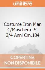 Costume Iron Man C/Maschera -S- 3/4 Anni Cm.104 gioco