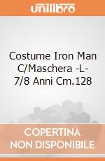 Costume Iron Man C/Maschera -L- 7/8 Anni Cm.128 gioco