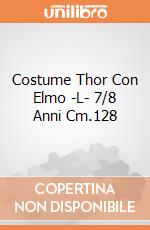 Costume Thor Con Elmo -L- 7/8 Anni Cm.128 gioco