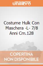 Costume Hulk Con Maschera -L- 7/8 Anni Cm.128 gioco
