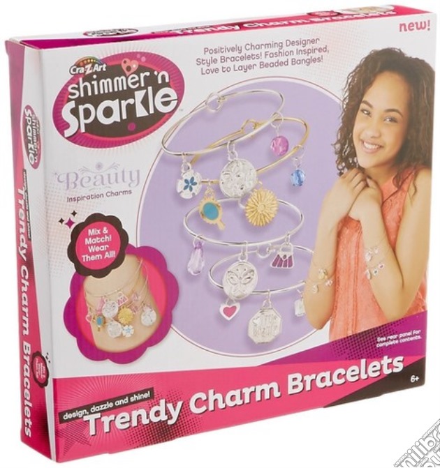 Shimmer And Sparkle - Trendy Charm Bracelets Music Friendship Free gioco di Cra-Z-Art