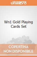 Wn1 Gold Playing Cards Set gioco