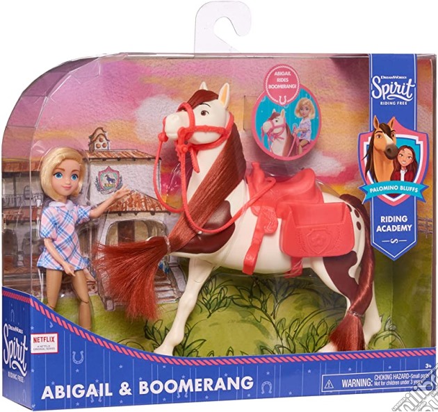 Spirit Small Doll & Horse - Abigail & Boomerang gioco