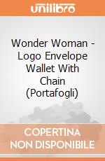 Wonder Woman - Logo Envelope Wallet With Chain (Portafogli) gioco