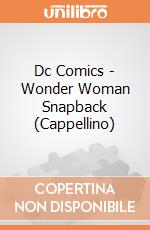 Dc Comics - Wonder Woman Snapback (Cappellino) gioco di TimeCity