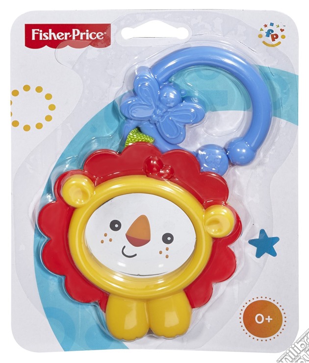 Mattel CBK75 - Fisher Price - Dentaruolo Sonaglino Leone gioco di Fisher Price