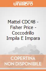 Mattel CDC48 - Fisher Price - Coccodrillo Impila E Impara gioco di Fisher Price