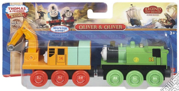Mattel CDK37 - Thomas And Friends - Wooden Railway - Oliver + Oliver gioco di Mattel