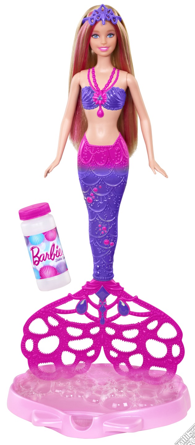 Mattel CFF49 - Barbie Fairytale - Sirena Magica Coda gioco di Mattel