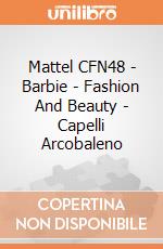 Mattel CFN48 - Barbie - Fashion And Beauty - Capelli Arcobaleno gioco