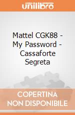 Mattel CGK88 - My Password - Cassaforte Segreta gioco di Mattel