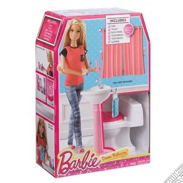 Mattel CHR36 - Barbie - Arredamento Base - Toilette gioco di Mattel